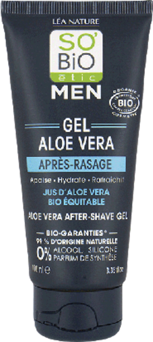 SO BIO ETIC Men Ar Alveju gels pēc skūšanās, 100 ml - 1