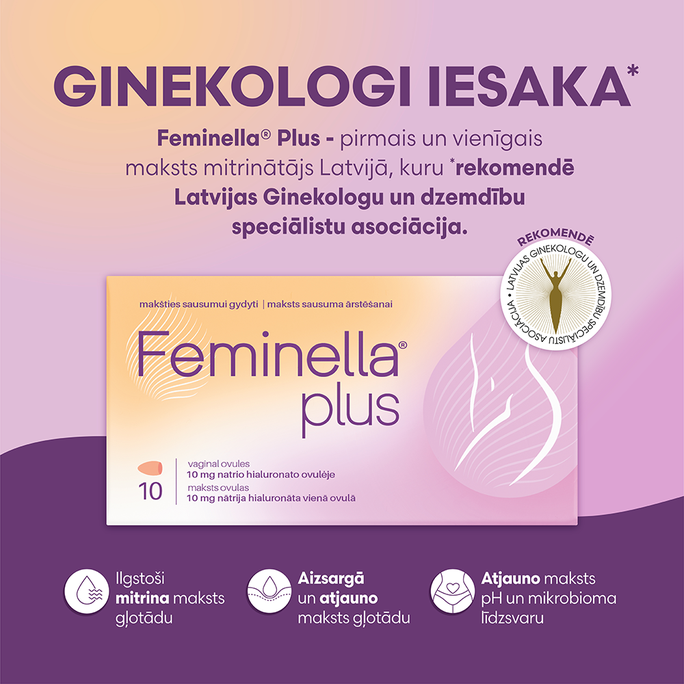 FEMINELLA Plus vaginālās ovulas, 10 gab. - 3