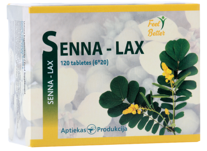 APTIEKAS PRODUKCIJA Senna-Lax tabletes, 120 gab. - 1