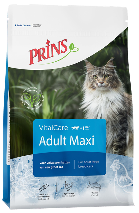 PRINS VitalCare Adult Maxi sausā barība, 4 kg - 1