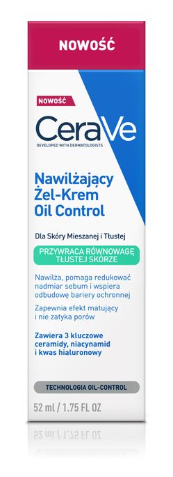 CERAVE Oil Control Moisturising sejas krēms, 52 ml - 2