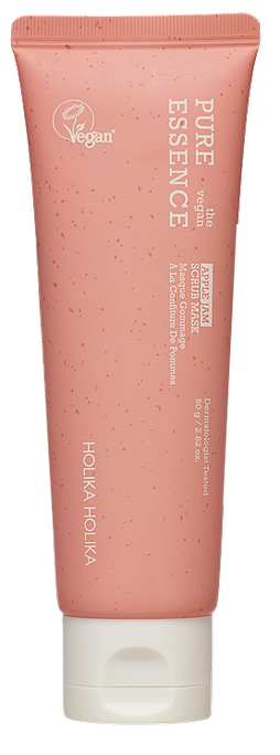 HOLIKA HOLIKA Pure Essence The Vegan Apple Jam Scrub sejas maska, 80 g - 1