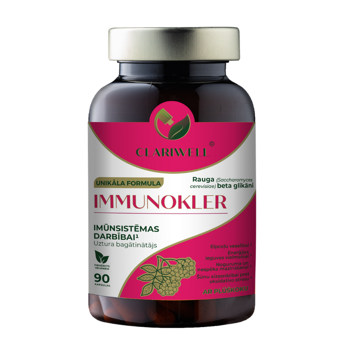 CLARIWELL Immunokler Imunitātei kapsulas, 90 gab. - 1