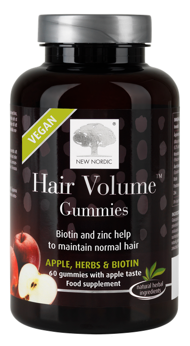 NEW NORDIC Hair Volume pastilas, 60 gab. - 1