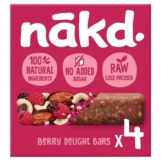 NAKD Berry Delight 35g batoniņš, 4 gab. - 1