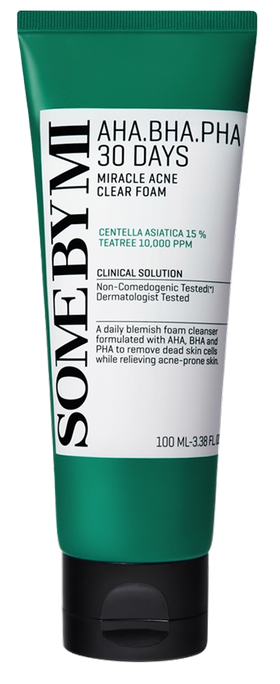 SOME BY MI AHA-BHA-PHA Acne attīrošas putas, 100 ml - 1