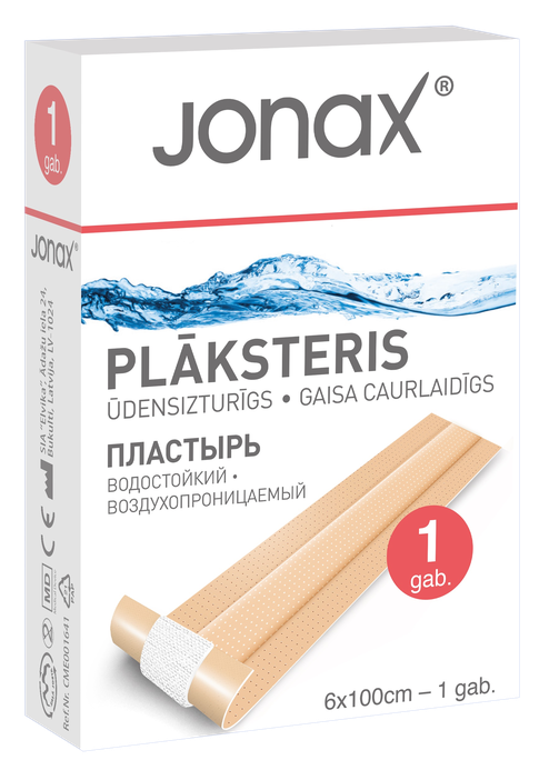 JONAX vandeniui atsparus 6x100 cm tvarščiai, 1 vnt. - 1