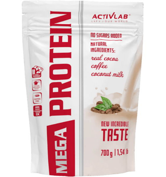 ACTIVLAB Mega protein Coffee, kavos skonio milteliai, 700 g - 1