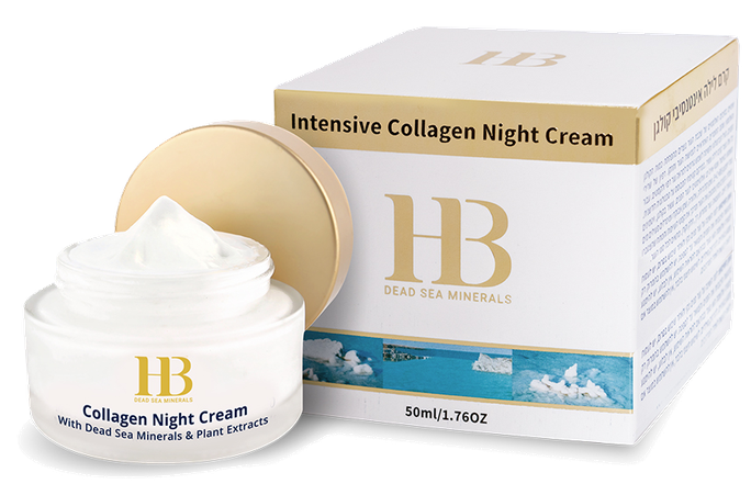 HEALTH&BEAUTY Dead Sea Minerals Intensive Collagen Night sejas krēms, 50 ml - 1