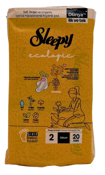 SLEEPY Ecologic Long higiēniskās paketes, 20 gab. - 1