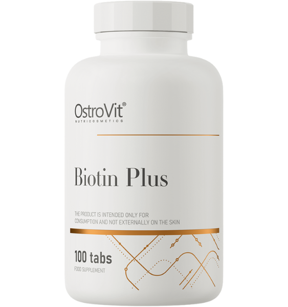 OSTROVIT Biotin Plus tabletes, 100 gab. - 1
