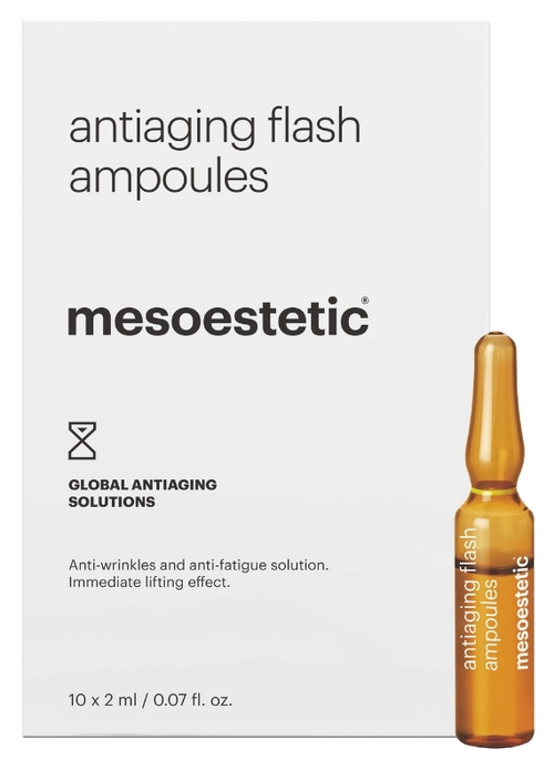 MESOESTETIC Antiaging Flash (2 ml) ampulas, 10 gab. - 1
