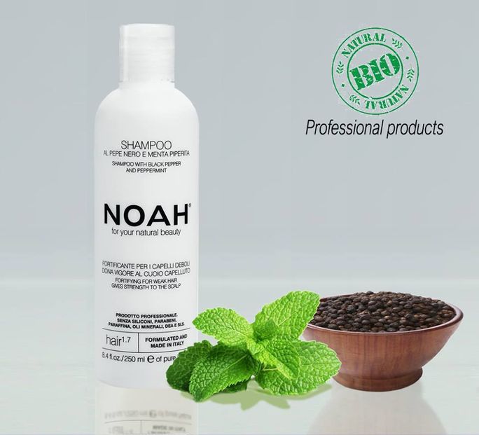 NOAH 1.7 Fortifying šampūns, 250 ml - 2