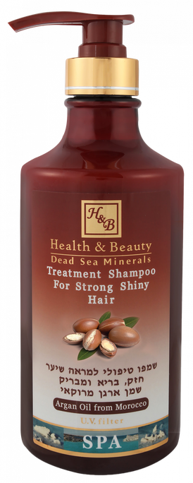 HEALTH&BEAUTY Dead Sea Minerals Argan Oil šampūns, 780 ml - 1