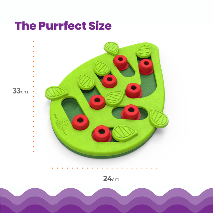 CATSTAGES Buggin out Puzzle & Play Zaļa rotaļlieta, 1 gab. - 3