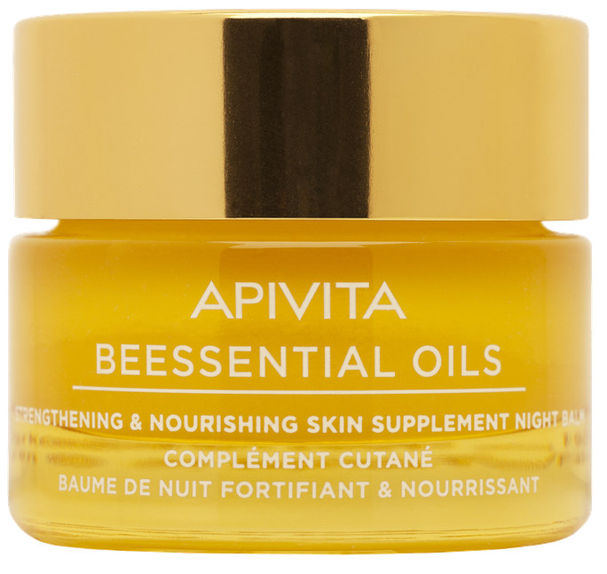 APIVITA Strengthening & Nourishing Skin Supplement Night balzams, 15 ml - 1