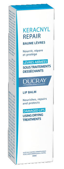 DUCRAY Keracnyl Repair lūpu balzams, 15 ml - 2