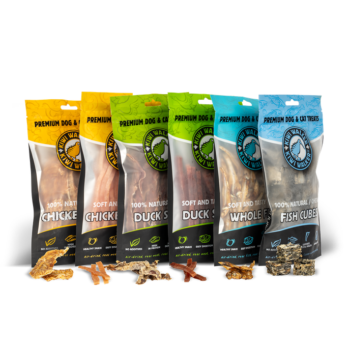 KIWI WALKER Kaltētas Pīles Mīkstās Strēmelītes kārumi, 100 g - 4