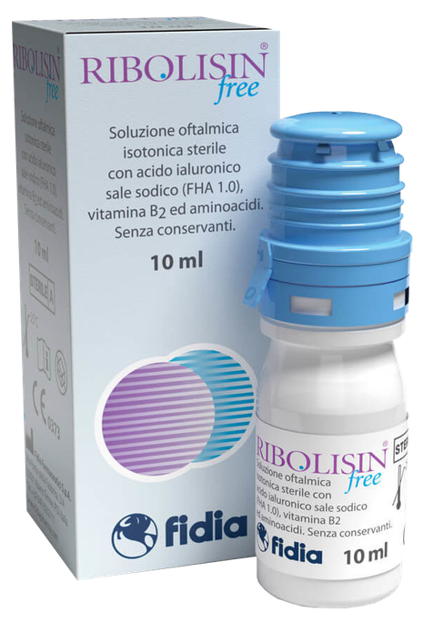 RIBOLISIN Free acu pilieni, 10 ml - 1