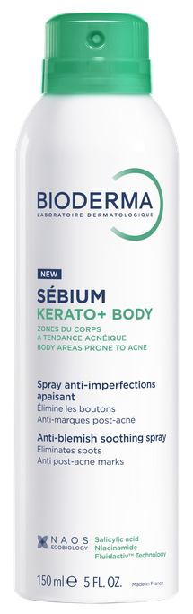 BIODERMA Sebium Kerato + ķermeņa sprejs, 150 ml - 1
