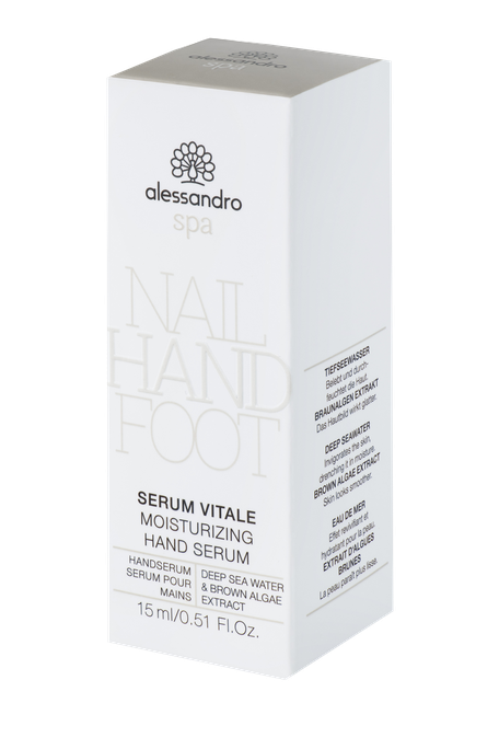 ALESSANDRO Serum Vitale drėkinamasis rankų serumas, 15 g - 2