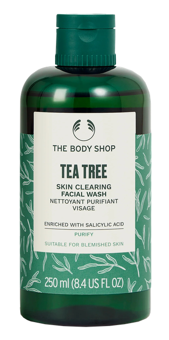 THE BODY SHOP Tea Tree līdzeklis sejas mazgāšanai, 250 ml - 1
