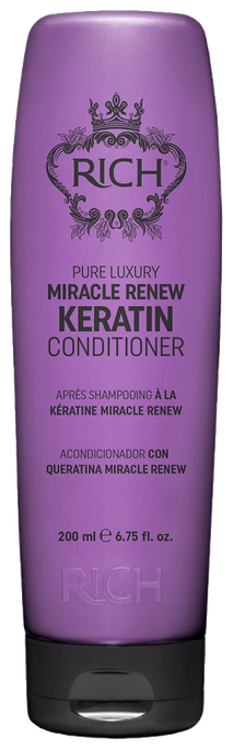 RICH Pure Luxury Miracle Renew Keratin matu kondicionieris, 200 ml - 1