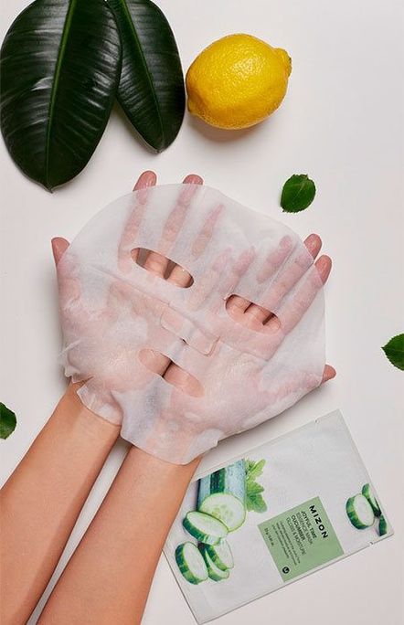MIZON Joyful Time Cucumber sejas maska, 23 g - 3
