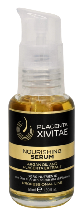 PLACENTA XIVITAE Ar Argāna Eļļu Barojošs serums matiem, 50 ml - 1