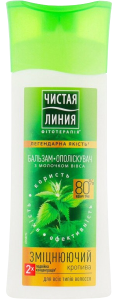 ČISTAJA LINIJA Stiprinošs Nātru balzams, 250 ml - 1
