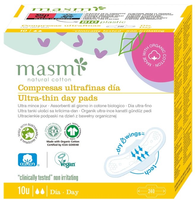 MASMI Ultra-Thin Day higiēniskās paketes, 10 gab. - 1