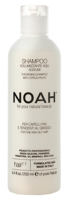 NOAH 1.1 Volumizing Citrus Fruit šampūns, 250 ml - 1