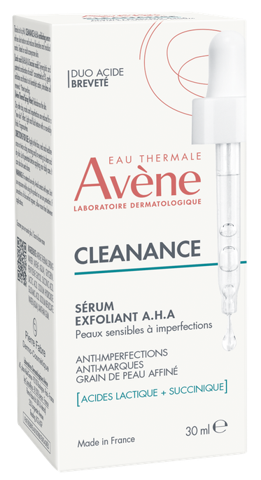 AVENE Cleanance A.H.A pīlinga serums, 30 ml - 2
