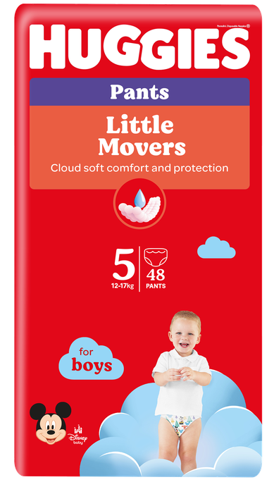 HUGGIES sauskelnės-kelnaitės, 48 vnt. - 1