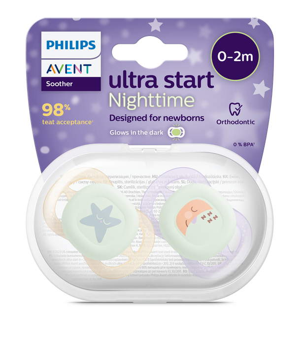 PHILIPS Avent Ultra Start (0-2 m.) māneklītis, 2 gab. - 2