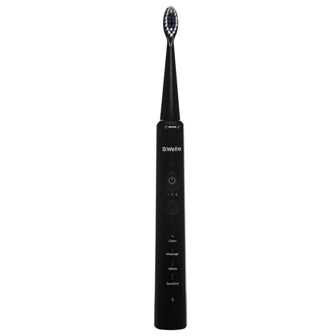 B.WELL Med-870 Sonic, Black elektriskā zobu birste, 1 gab. - 4