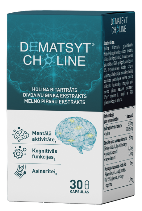 DEMATSYT CHOLINE kapsulas, 30 gab. - 1