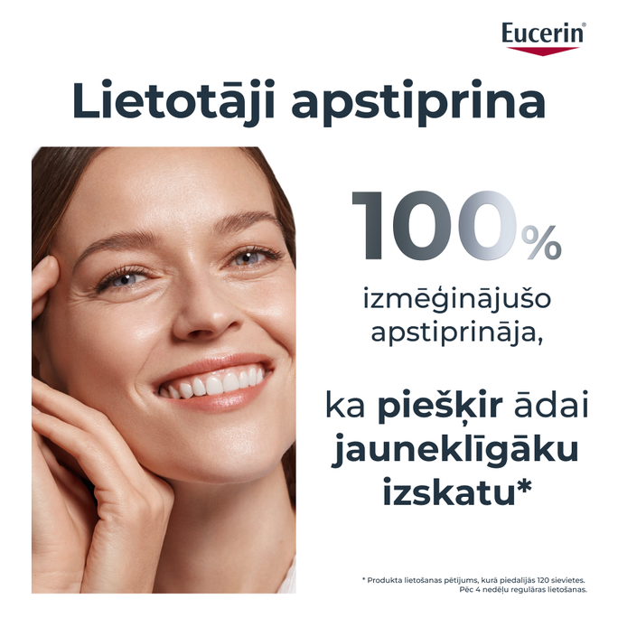 EUCERIN Hyaluron-Filler +3x Effect Nostiprinošs Nakts sejas krēms, 50 ml - 3