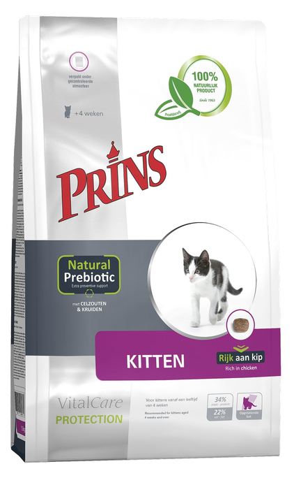 PRINS VitalCare Protection Kitten sausā barība, - 1