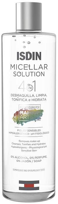 ISDIN Micellar Solution micelārais ūdens, 400 ml - 1