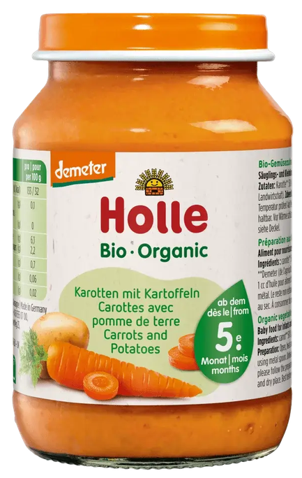 HOLLE Burkānu un kartupeļu biezenis, 190 g - 1