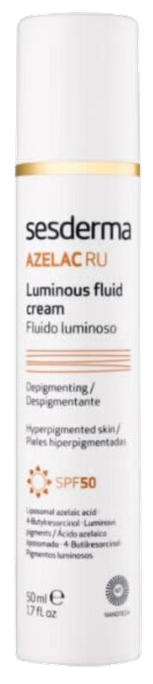 SESDERMA Azelac Ru Glowing SPF 50 fluīds, 50 ml - 1