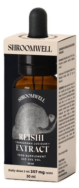 SHROOMWELL Reiši Sēnes ekstrakts, 30 ml - 1