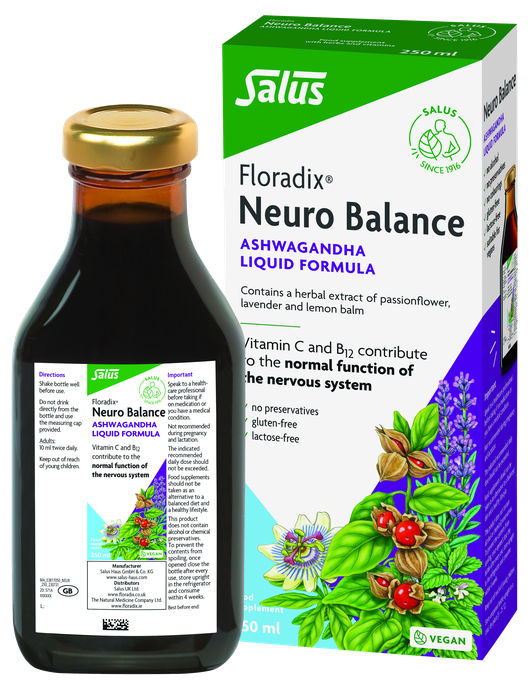 FLORADIX Neuro Balance šķidrums, 250 ml - 1