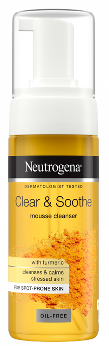 NEUTROGENA Clear&Soothe attīrošas putas, 150 ml - 1