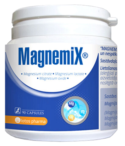 MAGNEMIX kapsulas, 90 gab. - 1