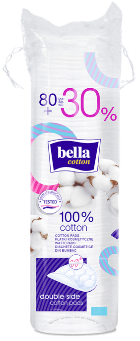 BELLA Cotton +30 % vates diski, 80 gab. - 1