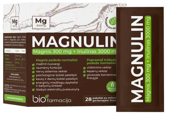 BIOFARMACIJA Magnulin paciņas, 28 gab. - 1