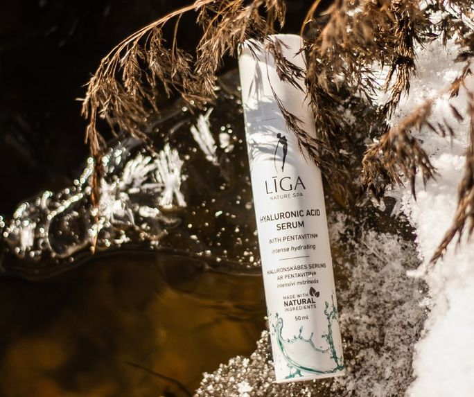 LĪGA Hyaluronic acid with Pentavitin serums, 50 ml - 2