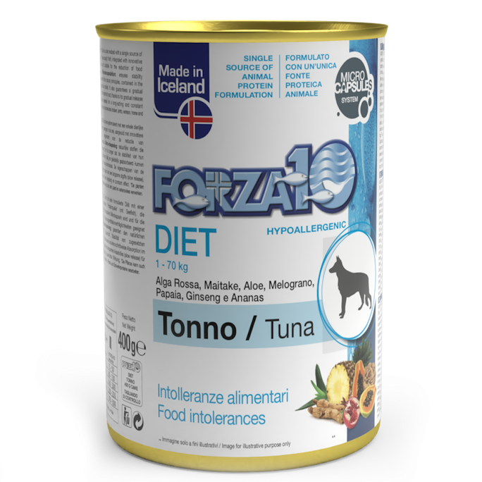 FORZA10 Diet Tuncis, Suņiem mitrā barība, 400 g - 1